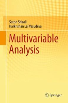 Paperback Multivariable Analysis Book