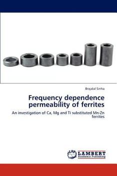 Paperback Frequency dependence permeability of ferrites Book