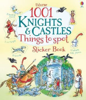 Paperback 1001 Knights & Castles Things to Spot Sticker Book