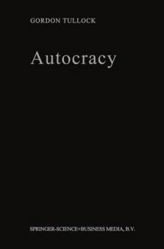 Hardcover Autocracy Book