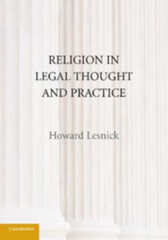 Paperback Religion in Legal Thought and Practice Book