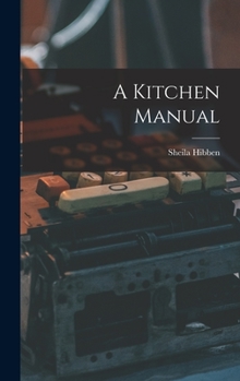 Hardcover A Kitchen Manual Book