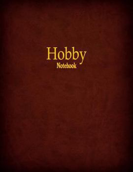 Hobby Notebook : 1/4 Inch Dot Grid Graph Ruled, 120 Pages, 8. 5 X 11