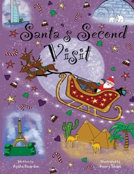 Paperback Santa's second visit Book