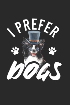 Paperback Border Collie Notebook: Diary Journal 6x9 inches with 120 Dot Grid Pages Book