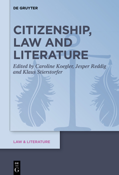 Hardcover Citizenship, Law and Literature Book