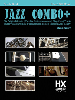 Paperback Jazz Combo+ Drum Set Book 1 Book