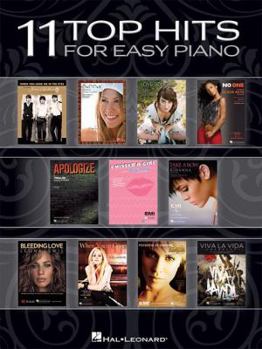 Paperback 11 Top Hits for Easy Piano - 2008 Edition Book
