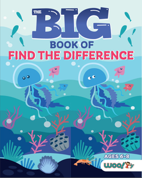 Paperback The Big Book of Find the Difference: A Spot the Difference Activity Book for Kids Book