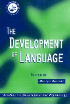 Paperback The Development of Language Book