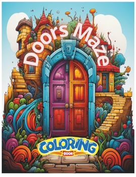 Paperback Doors Maze Coloring book