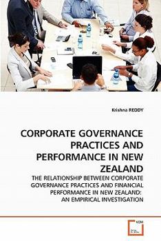 Paperback Corporate Governance Practices and Performance in New Zealand Book