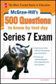 Paperback McGraw-Hill's 500 Series 7 Exam Questions Book