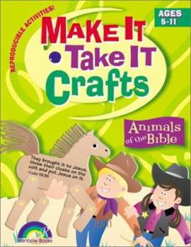 Paperback Create and Take Bible Crafts: Animals of the Bible Book