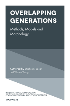 Hardcover Overlapping Generations: Methods, Models and Morphology Book