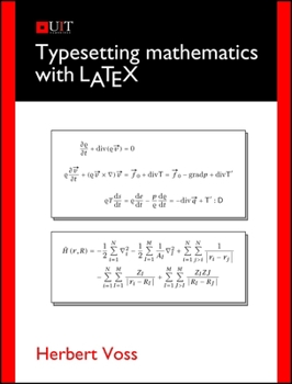 Paperback Typesetting Mathematics with Latex Book