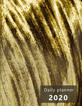 Paperback Daily Planner 2020: Large, 1 day per page. Daily Schedule, Goals, To-Dos, Assignments and Tasks. Includes Gratitude section, Meal planner, Book