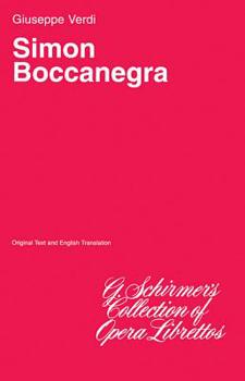 Paperback Simon Boccanegra: Libretto Book