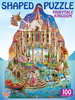 Fairytale Kingdom 100pc Shaped Puzzle