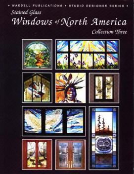 Paperback Stained Glass Windows of North America Book