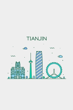 Paperback Tianjin Minimalist Travel Notebook [Lined] [6x9] [110 pages] Book