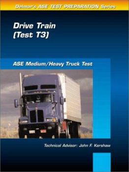 Paperback ASE Test Prep Series -- Medium/Heavy Duty Truck (T3): Drive Train Book