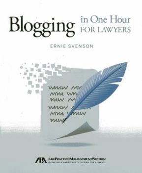 Paperback Blogging in One Hour for Lawyers Book