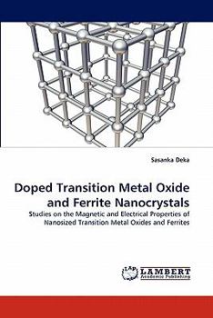 Paperback Doped Transition Metal Oxide and Ferrite Nanocrystals Book