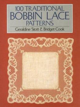 Paperback 100 Traditional Bobbin Lace Patterns Book