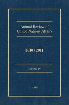 Hardcover Annual Review of United Nations Affairs: 2010-2011 Book