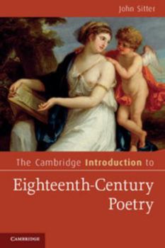 Paperback The Cambridge Introduction to Eighteenth-Century Poetry Book