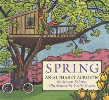 Hardcover Spring: An Alphabet Acrostic Book