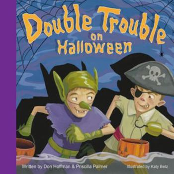 Paperback Double Trouble on Halloween Book