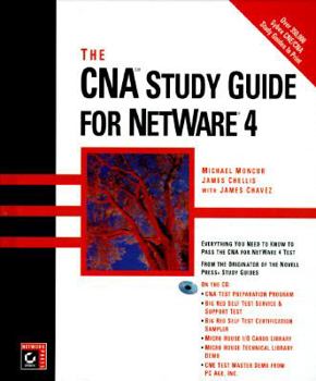 Hardcover The CNA Study Guide for NetWare 4 Book