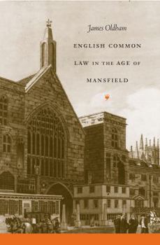 Paperback English Common Law in the Age of Mansfield Book