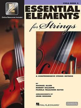 Paperback Essential Elements for Strings - Viola Book 2 with Eei (Book/Online Audio) Book