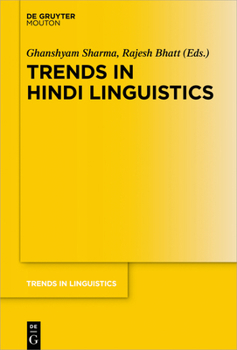 Hardcover Trends in Hindi Linguistics Book