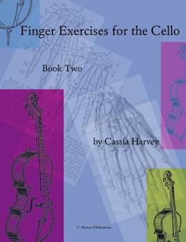 Paperback Finger Exercises for the Cello, Book Two Book
