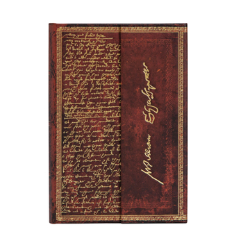 Paperblanks Shakespeare, Sir Thomas More Embellished Manuscripts Collection Hardcover Mini Unlined Wrap Closure 176 Pg 85 GSM