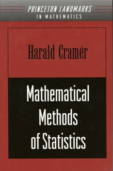 Hardcover Mathematical Methods of Statistics (Pms-9), Volume 9 Book