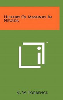 History Of Masonry In Nevada