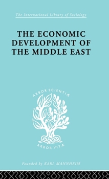 The economic development of the Middle East: An outline of planned reconstruction after the war