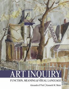 Spiral-bound Art Inquiry: Function, Meaning and Visual Language Book