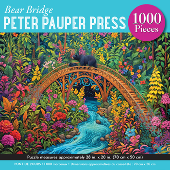 Misc. Bear Bridge 1000-Piece Jigsaw Puzzle (Gold Foil Highlights) Book