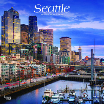 Calendar Seattle 2023 Square Book