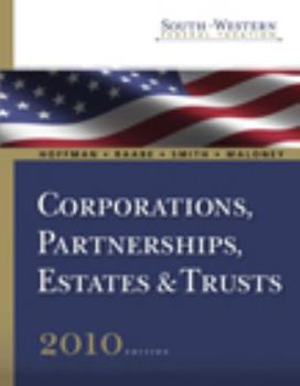 Hardcover South-Western Federal Taxation 2010: Corporations, Partnerships, Estates and Trusts (with Taxcut Tax Preparation Software CD-ROM and Checkpoint 6-Mont Book