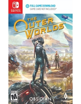 Video Game The Outer Worlds(code in Box) Book