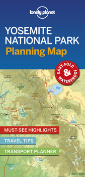 Loose Leaf Lonely Planet Yosemite National Park Planning Map Book