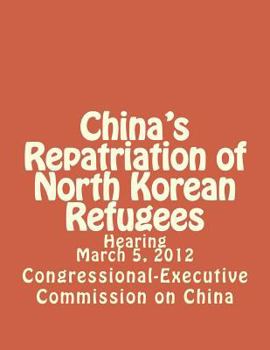 Paperback China's Repatriation of North Korean Refugees Book