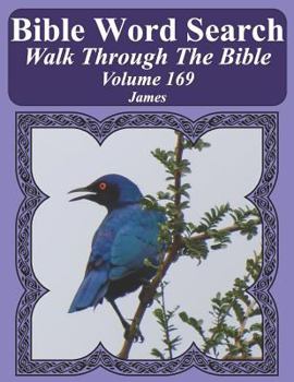 Paperback Bible Word Search Walk Through The Bible Volume 169: James Extra Large Print Book